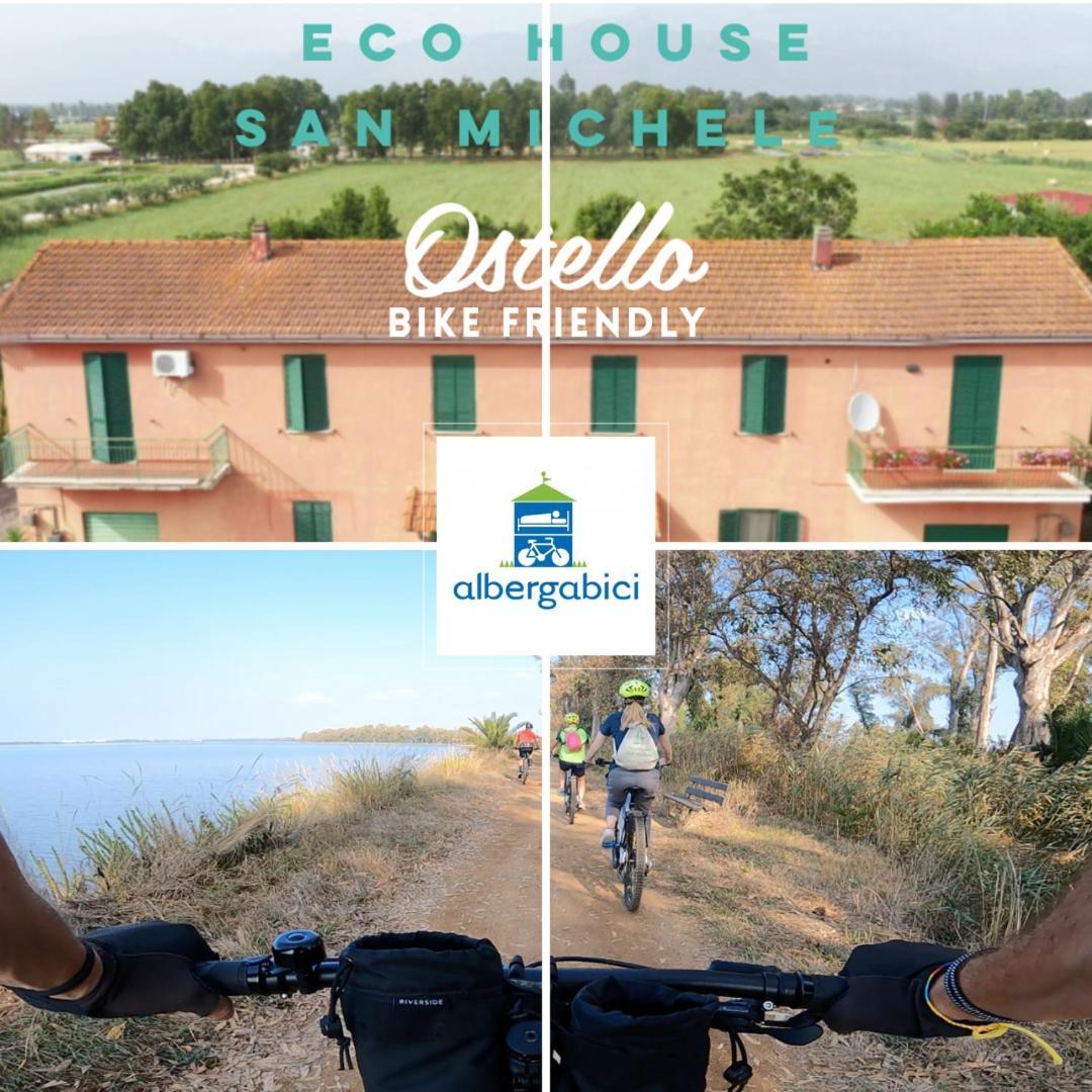Eco House San Michele Hostel Borgo San Michele  ภายนอก รูปภาพ